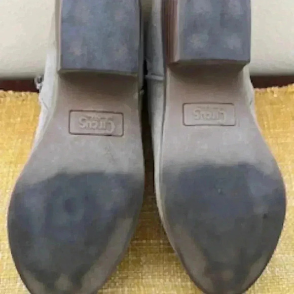 Circus By Sam Edelman Taupe Chelsea Boots Girls Sz 3 - Picture 9 of 9